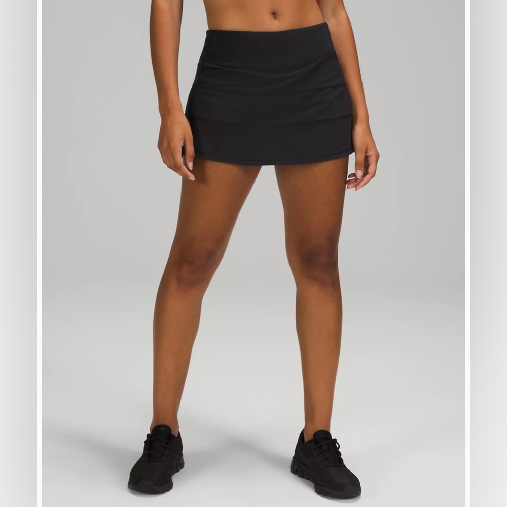 Lululemon black tennis skirt